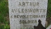 Lt. Arthur Aylesworth gravestone