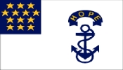 Colony of Rhode Island Flag