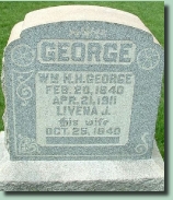 William Towel Folsom gravestone