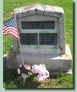 Leander Knox gravestone