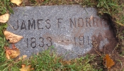 James French Norris gravestone