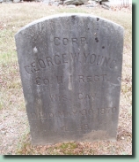 George Washington Young gravestone